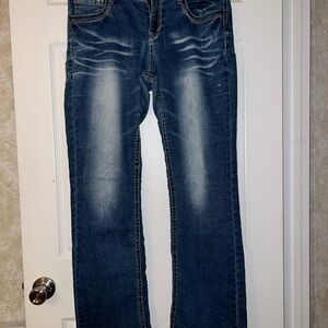 No Boundaries Classic Blue Jeans